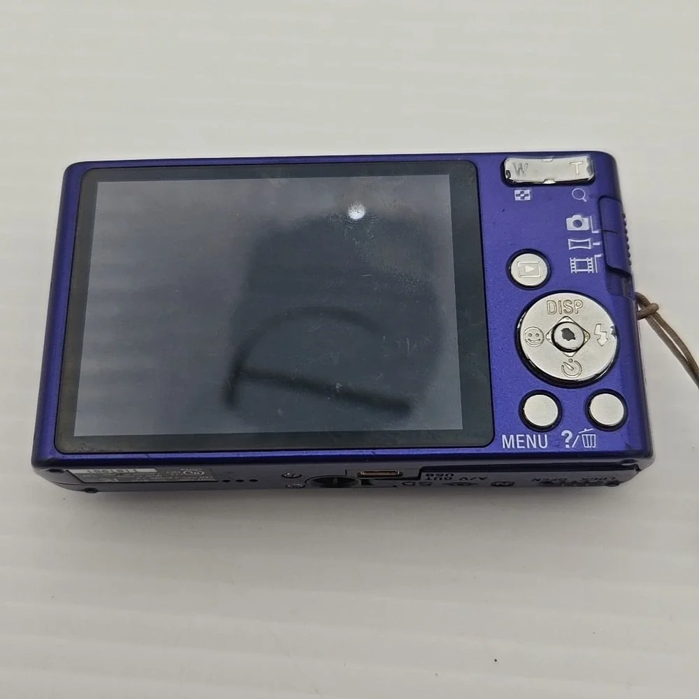 SONY DSC-W730 Purple Digital Camera 8x Zoom 16.1MP (Parts‎ Only)